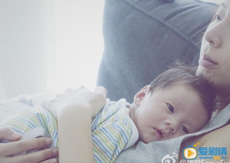 隋棠亲子照 隋棠高清写真_隋棠高清剧照