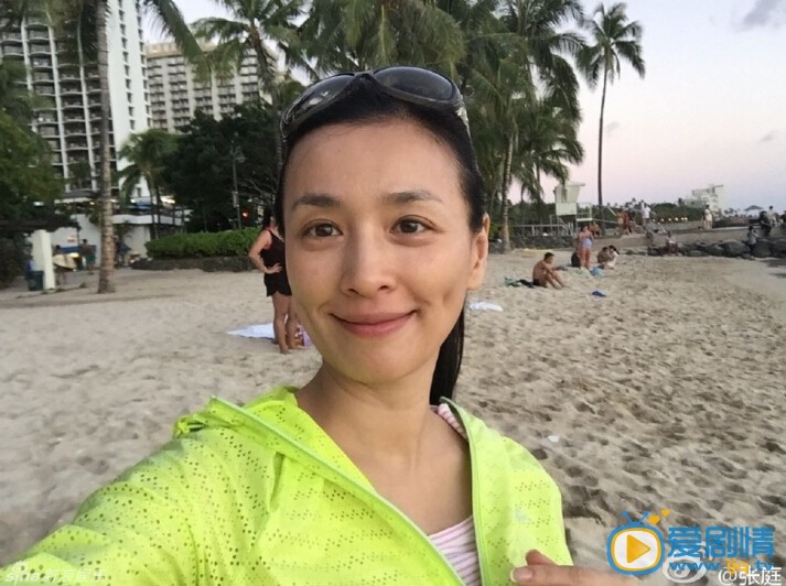 张庭旅游照片 张庭高清写真_张庭高清剧照