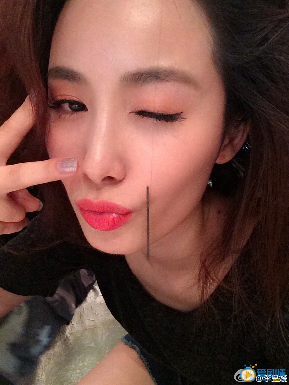 李呈媛嘟嘴卖萌照 李呈媛高清写真_李呈媛高清剧照