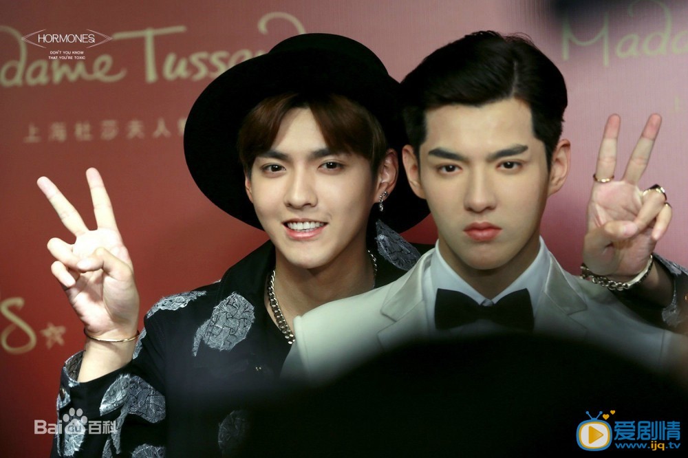 吴亦凡杜莎蜡像 吴亦凡高清写真_吴亦凡高清剧照