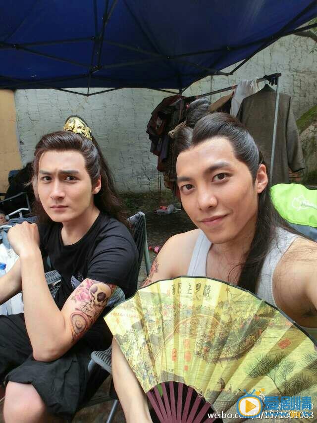 郭冬冬幕后搞怪照 郭冬冬高清写真_郭冬冬高清剧照