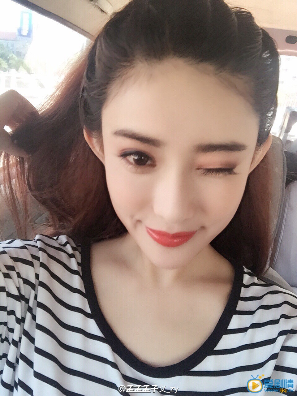 孟子义嘟嘴卖萌照 孟子义高清写真_孟子义高清剧照