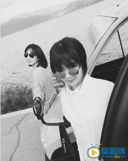 董晴和朋友合影照 董晴高清写真_董晴高清剧照