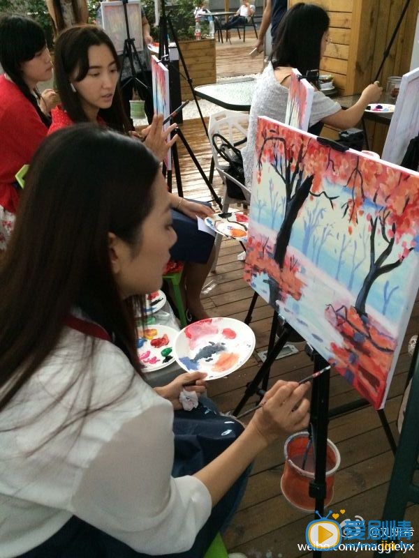 刘妍希刘妍希油画 刘妍希高清写真_刘妍希高清剧照