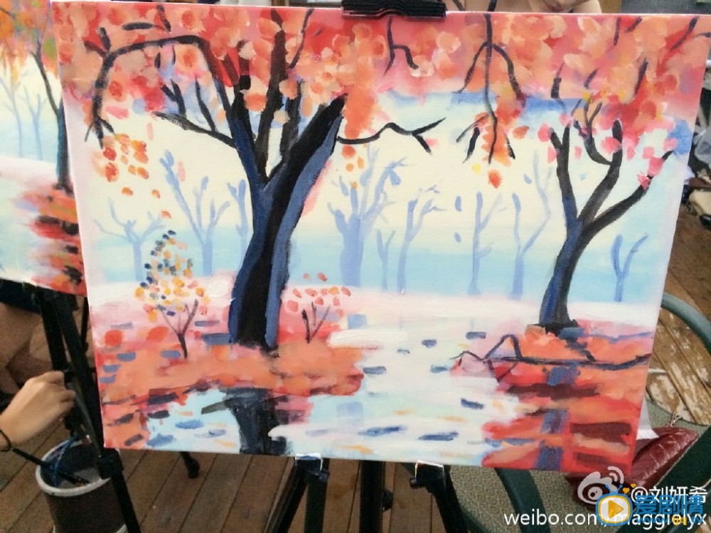 刘妍希刘妍希油画 刘妍希高清写真_刘妍希高清剧照