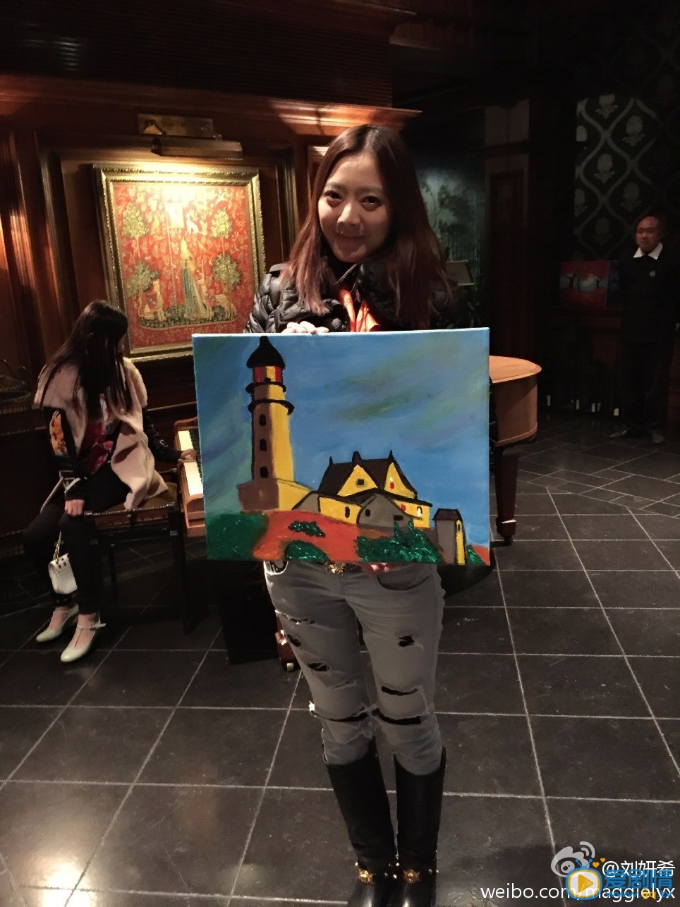 刘妍希刘妍希油画 刘妍希高清写真_刘妍希高清剧照