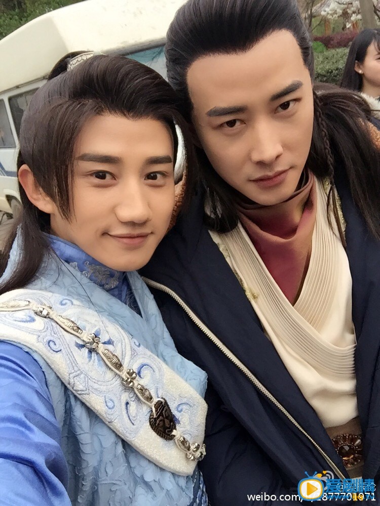 梁振伦幕后片场照 梁振伦高清写真_梁振伦高清剧照