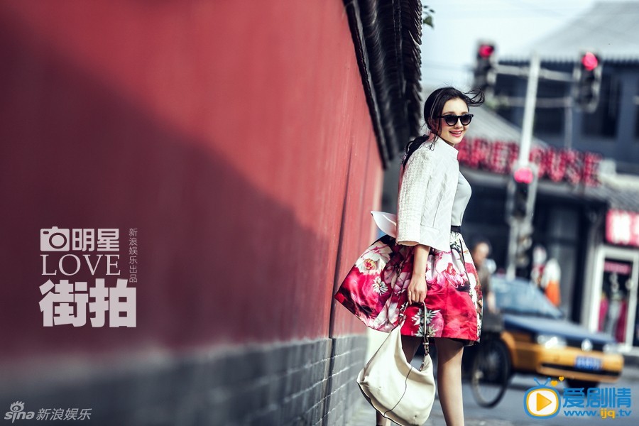 孙茜时尚前沿街拍 孙茜高清写真_孙茜高清剧照