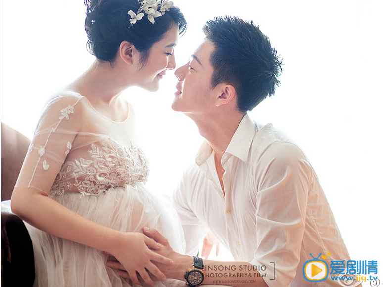 王栎鑫王烁鑫和吴雅婷孕妇写真照 王栎鑫高清写真_王栎鑫高清剧照