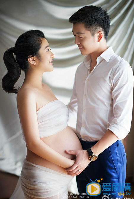 王栎鑫王烁鑫和吴雅婷孕妇写真照 王栎鑫高清写真_王栎鑫高清剧照