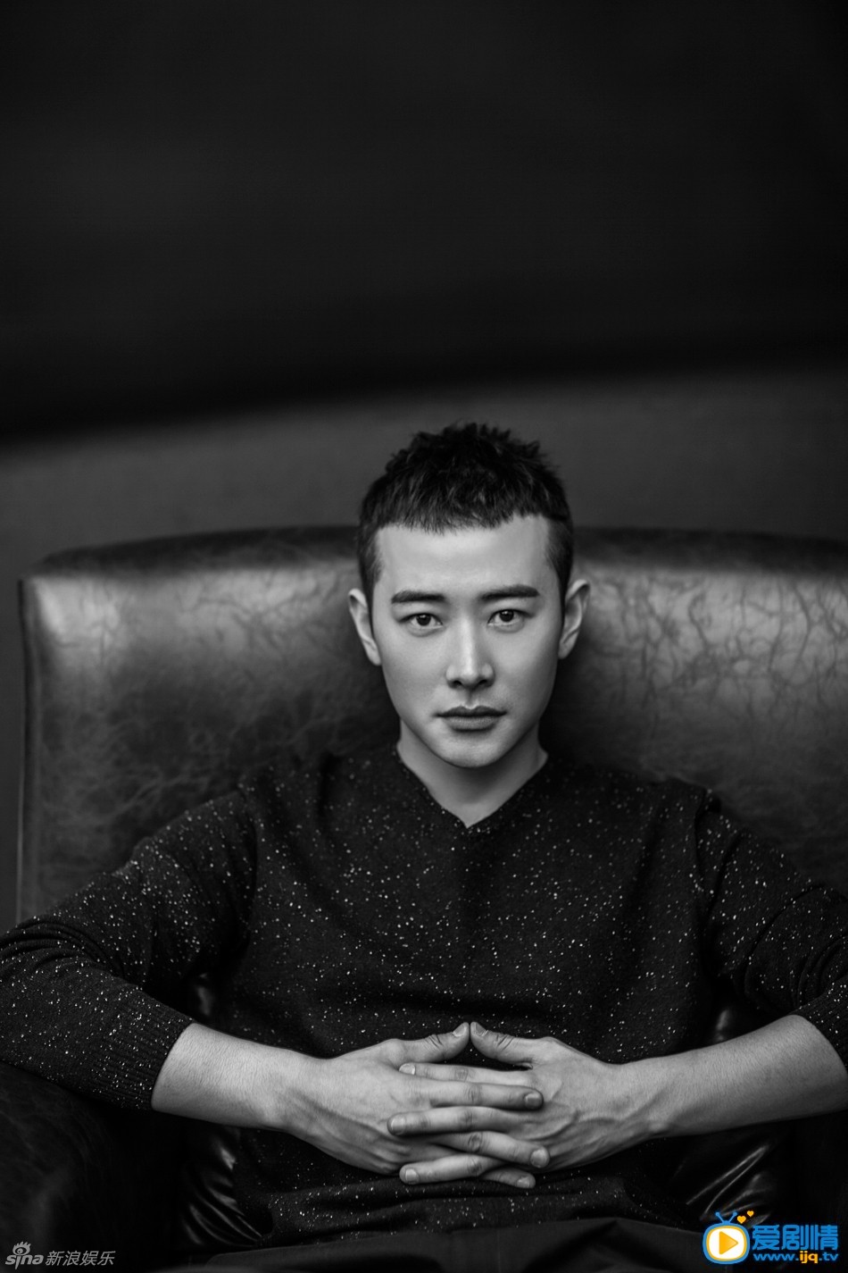 罗晋黑色系型男写真 罗晋高清写真_罗晋高清剧照
