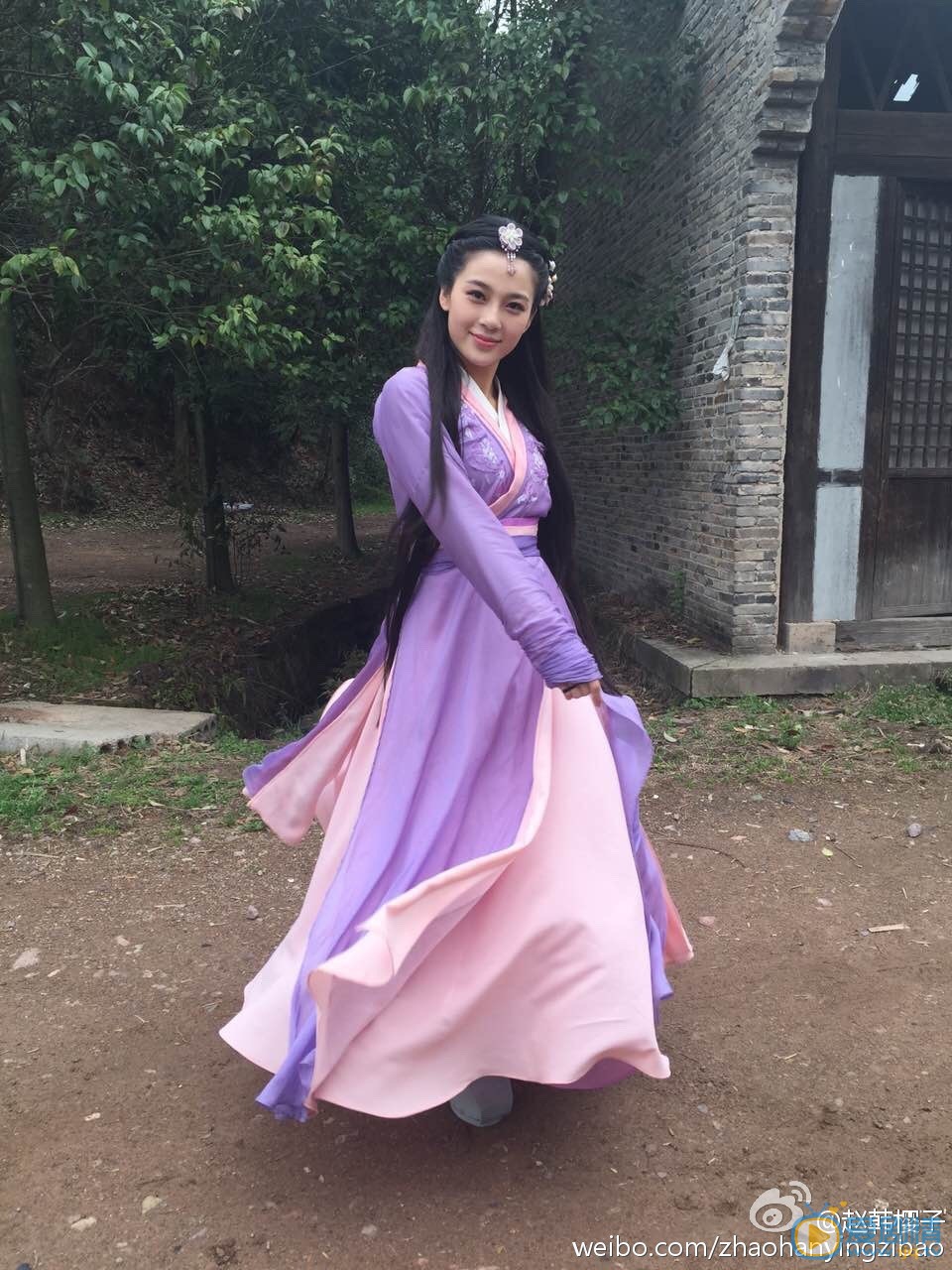 赵樱子幕后花絮照 赵樱子高清写真_赵樱子高清剧照