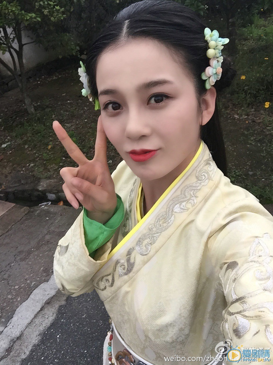 赵樱子幕后花絮照 赵樱子高清写真_赵樱子高清剧照