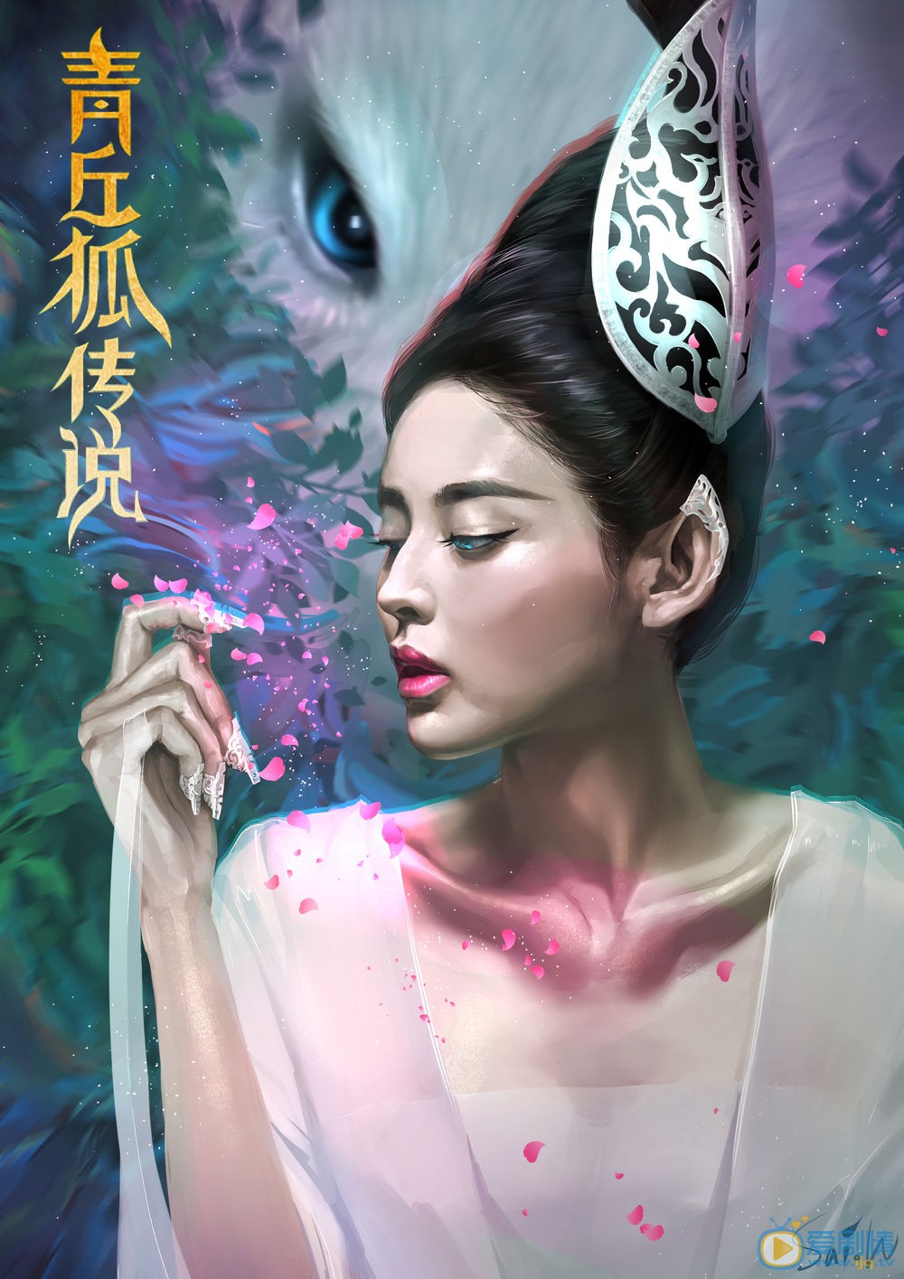 古力娜扎手绘素描 古力娜扎高清写真_古力娜扎高清剧照