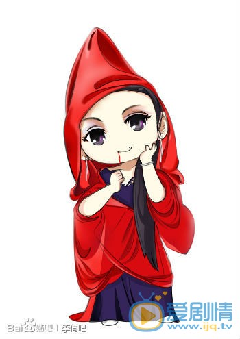 李倩Q版素描照 李倩高清写真_李倩高清剧照