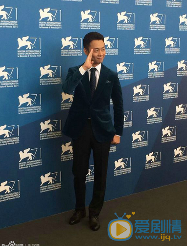 张译活动照 张译《亲爱的》威尼斯电影节