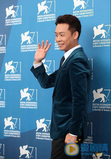 张译活动照 张译《亲爱的》威尼斯电影节