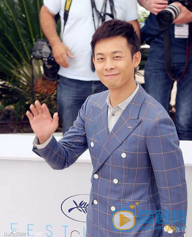 张译活动照 张译参加2015第68届戛纳国际电影节