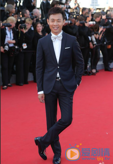 张译活动照 张译参加2015第68届戛纳国际电影节