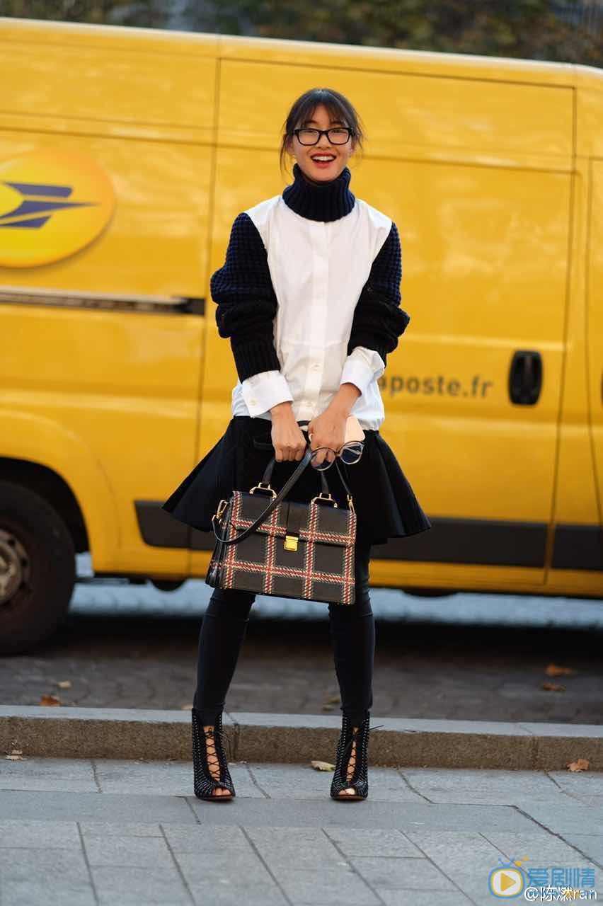 陈燃街拍潮服照 陈燃高清写真_陈燃高清剧照