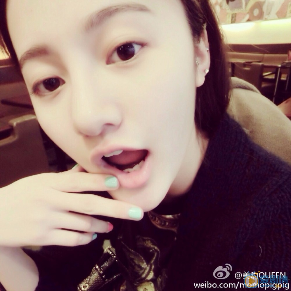 王美人嘟嘴卖萌照 王美人高清写真_王美人高清剧照