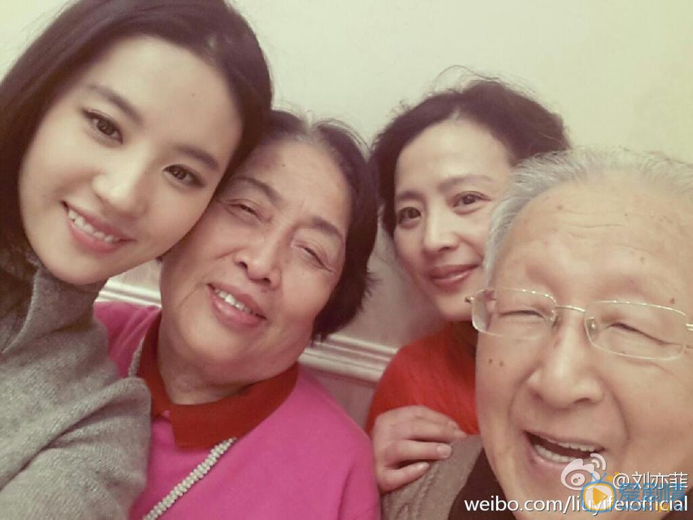 刘亦菲儿时家人照片 刘亦菲高清写真_刘亦菲高清剧照