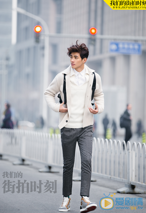 李子峰时尚街拍 李子峰高清写真_李子峰高清剧照