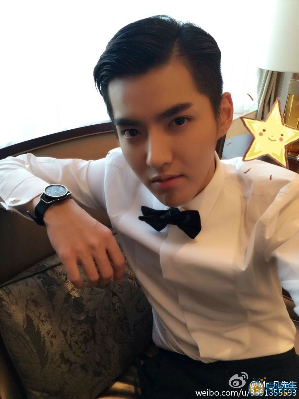 吴亦凡自拍生活照 吴亦凡高清写真_吴亦凡高清剧照
