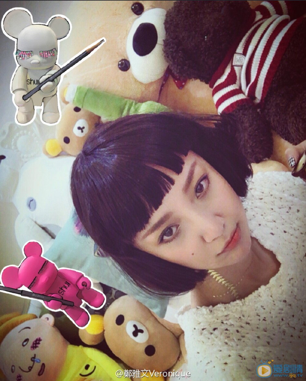 郑雅文微博配图写真 郑雅文高清写真_郑雅文高清剧照