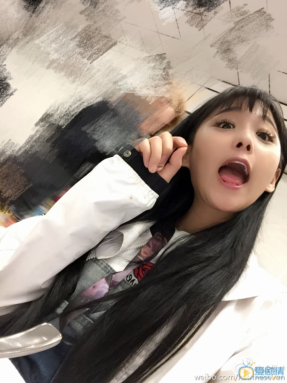 戚蓝尹卖萌照 戚蓝尹高清写真_戚蓝尹高清剧照