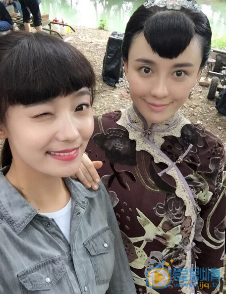 吕佳容片场照 吕佳容生活照