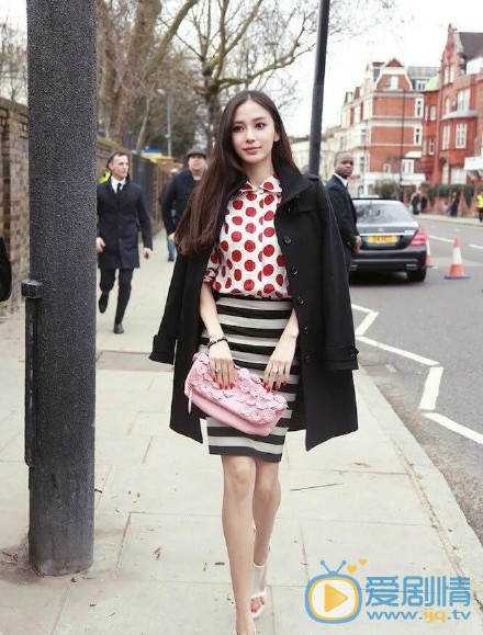 杨颖街拍写真 杨颖高清写真_杨颖高清剧照