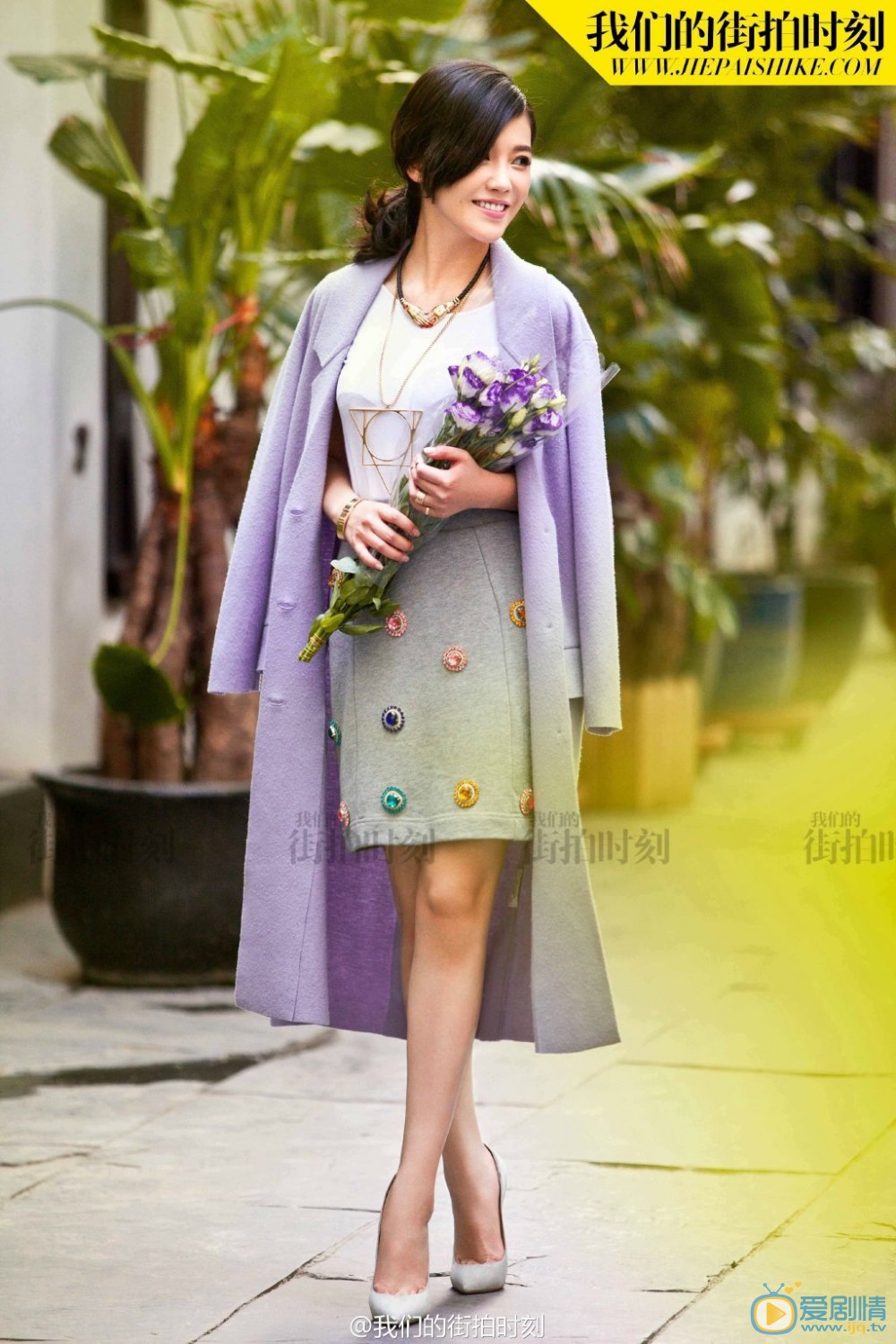 杨子姗街拍大片 杨子姗高清写真_杨子姗高清剧照