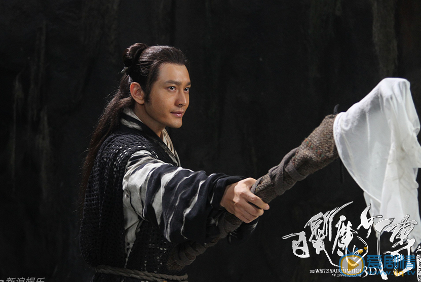 黄晓明《白发魔女》剧照 白发魔女剧照