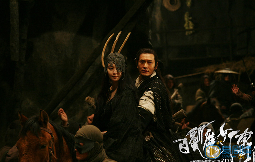 黄晓明《白发魔女》剧照 白发魔女剧照