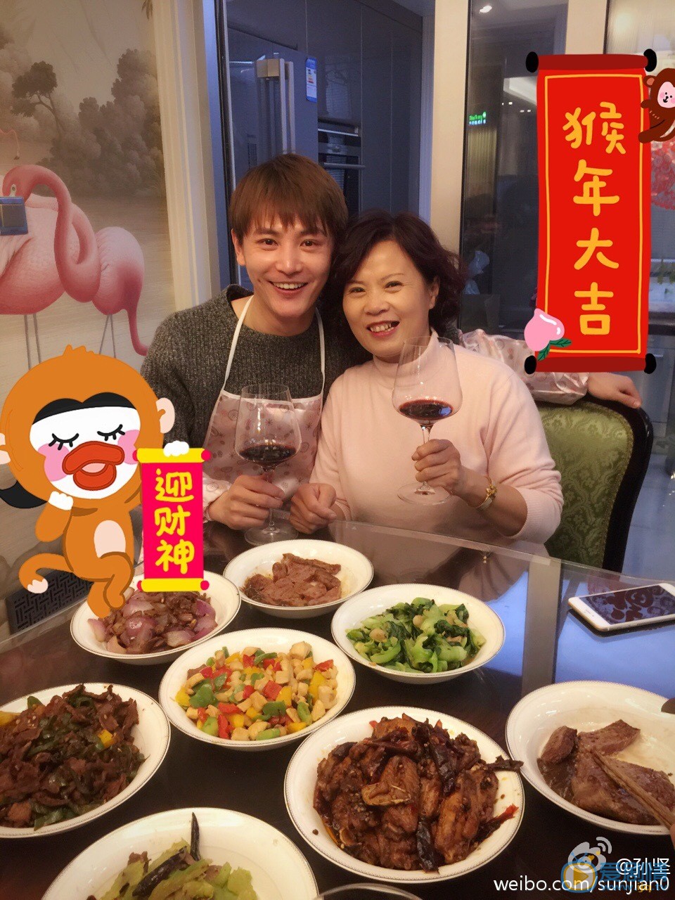 孙坚母子合照 孙坚高清写真_孙坚高清剧照