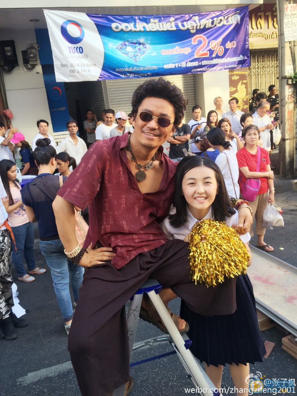 张子枫片场照 张子枫高清写真_张子枫高清剧照