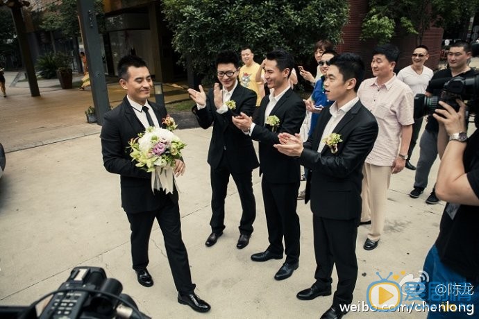 陈龙陈龙章龄之结婚照 陈龙高清写真_陈龙高清剧照