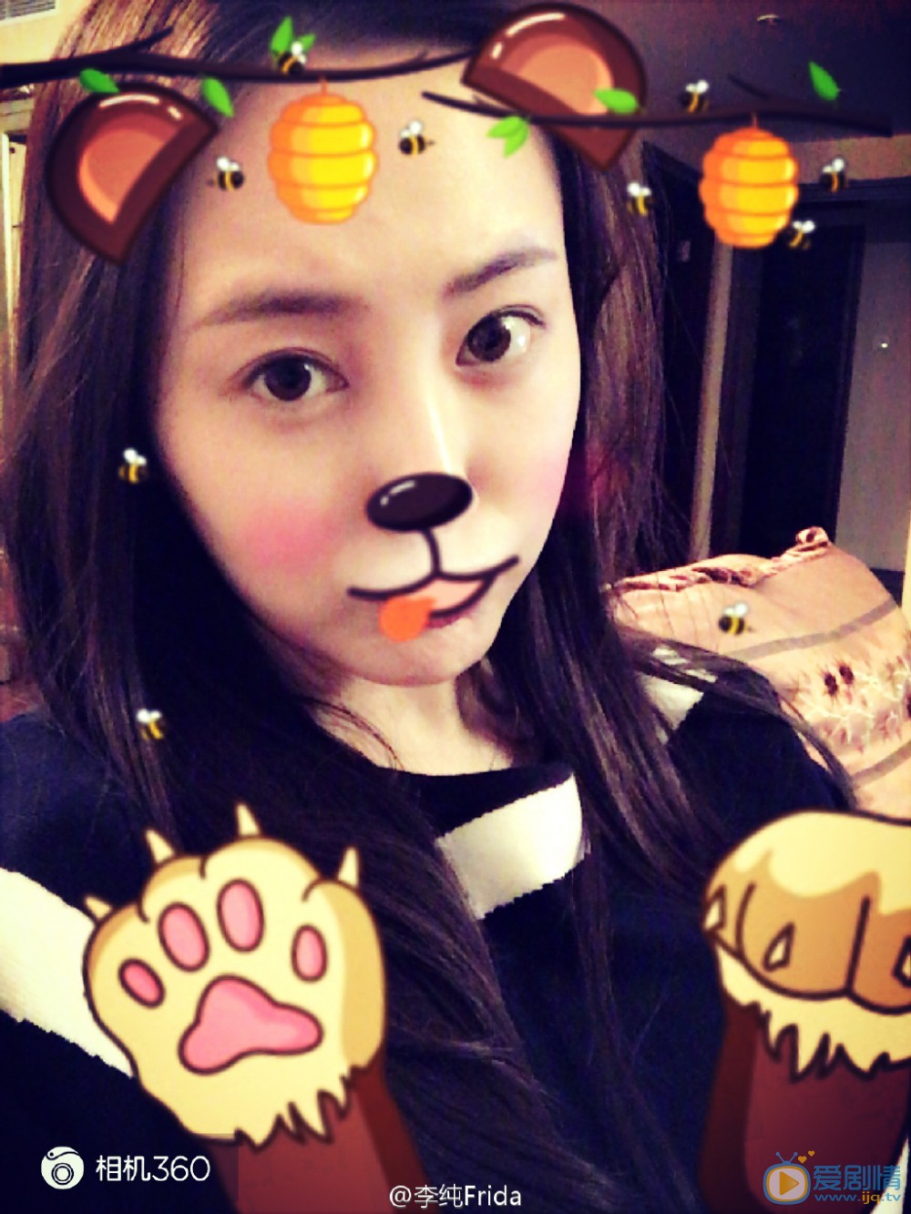 李纯卖萌照 李纯高清写真_李纯高清剧照