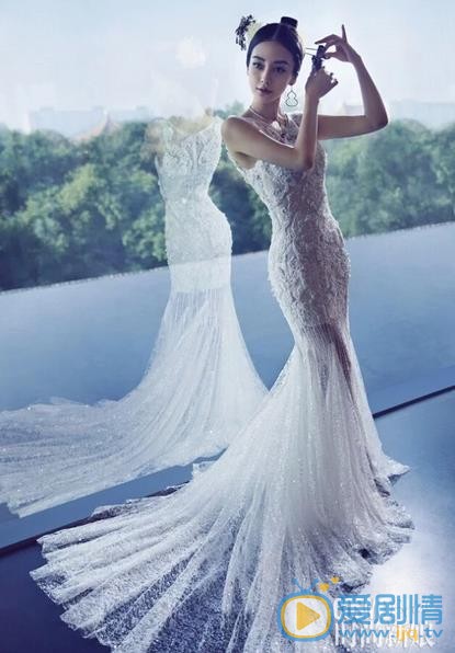 Angelababy时尚新娘杂志照 Angelababy高清写真_Angelababy高清剧照
