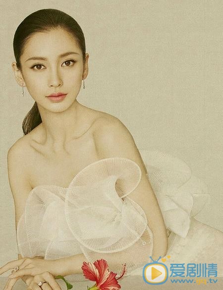 Angelababy时尚新娘杂志照 Angelababy高清写真_Angelababy高清剧照
