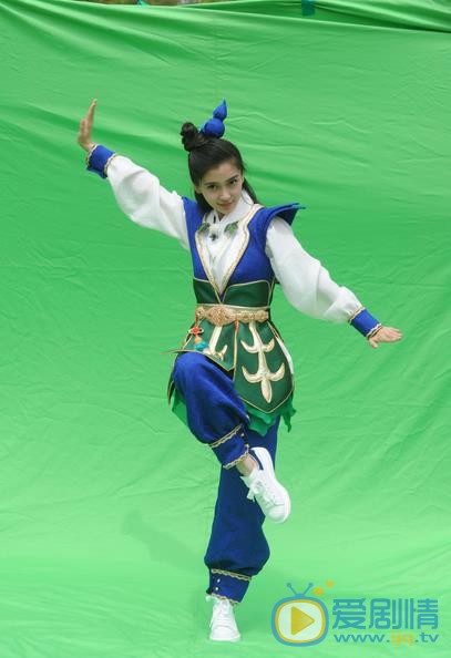 Angelababy奔跑吧兄弟节目照 Angelababy高清写真_Angelababy高清剧照