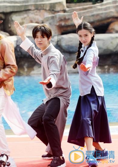 Angelababy奔跑吧兄弟节目照 Angelababy高清写真_Angelababy高清剧照