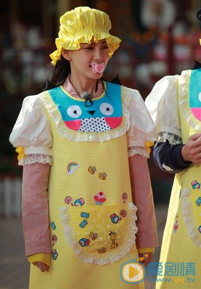 Angelababy奔跑吧兄弟节目照 Angelababy高清写真_Angelababy高清剧照