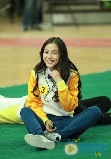 Angelababy奔跑吧兄弟节目照 Angelababy高清写真_Angelababy高清剧照