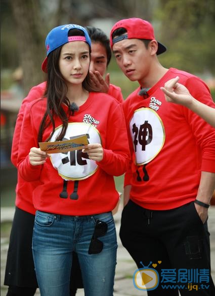 Angelababy奔跑吧兄弟节目照 Angelababy高清写真_Angelababy高清剧照