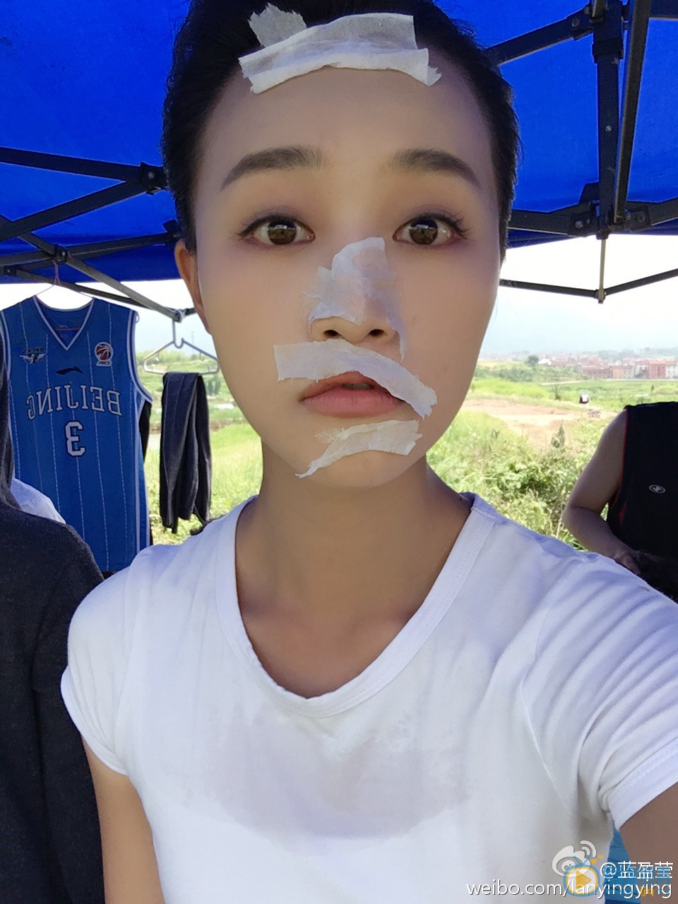 蓝盈莹卖萌照 蓝盈莹高清写真_蓝盈莹高清剧照