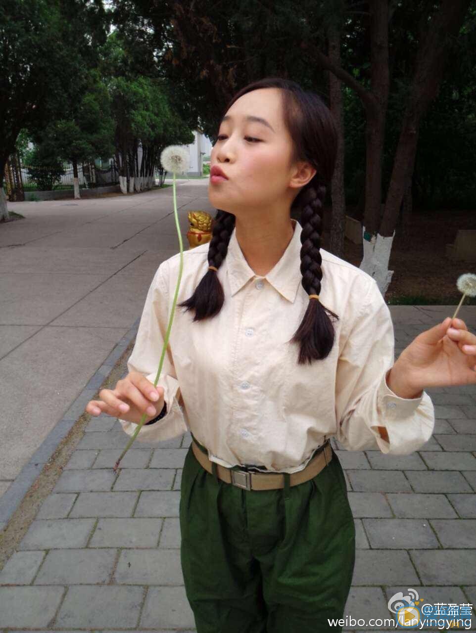 蓝盈莹卖萌照 蓝盈莹高清写真_蓝盈莹高清剧照