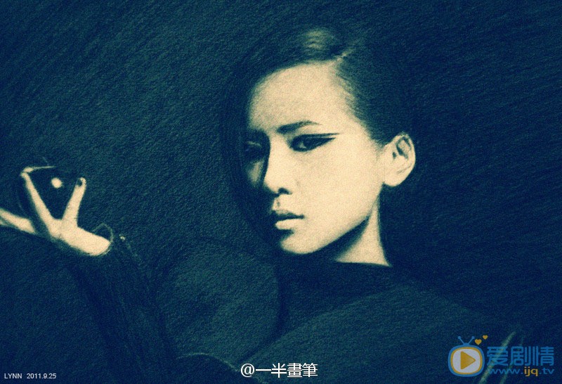 周笔畅素描 周笔畅高清写真_周笔畅高清剧照