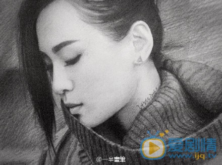 周笔畅素描 周笔畅高清写真_周笔畅高清剧照